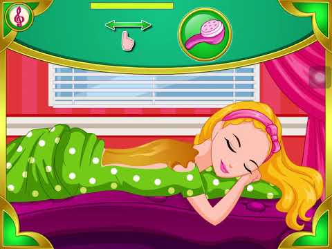 Barbie Doll Pink Spa Morning Routine - Color Change Make Up & Nail Polish 63