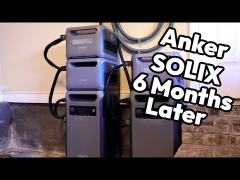 Anker SOLIX F3800 Whole Home Power System 6 Months Later! Battery Drain Test!