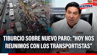 🔴🔵 Ministro del Interior sobre nuevo paro de transportistas: "Hoy nos reuniremos con ellos"