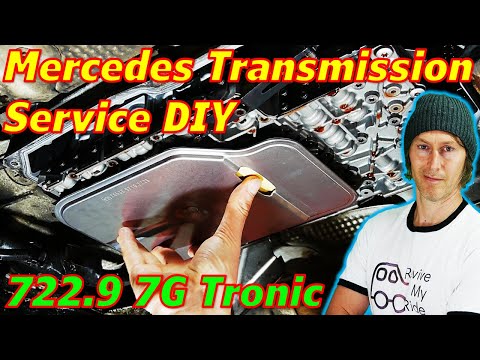 Mercedes Auto Transmission Service // Filter and Fluid Change