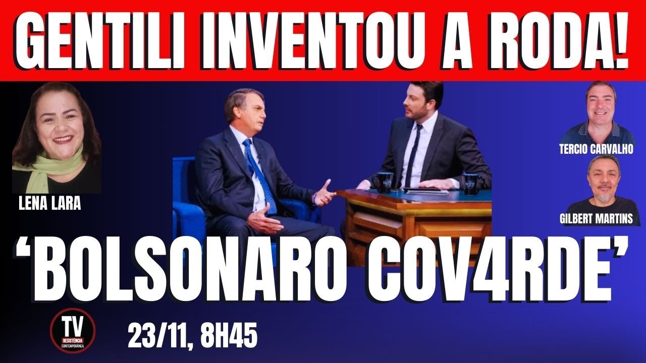 [AO VIVO] NOVIDADE! "BOLSONARO É UM DOS MAIORES COV4RD3S DA HISTÓRIA DO BRASIL! (23/11/2024)