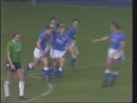 Everton v Plymouth F.A. Cup 4th Round Replay 31-01-1989