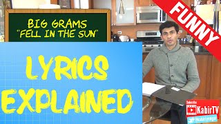 Fell In The Sun - Big Grams Lyrics Explained