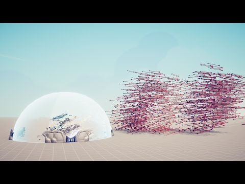 ENERGY SHIELD vs EVERY RANGED GOD - Totally Accurate Battle Simulator TABS