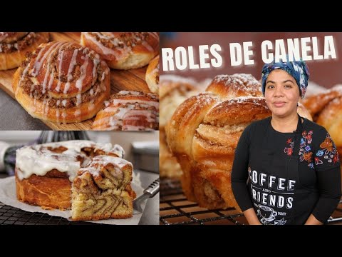 Roles De Canela , 3 Recetas