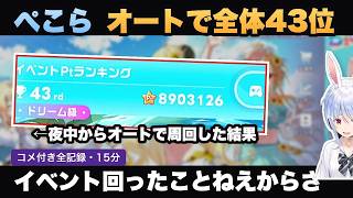 【コメ付き】音ゲー初イベントで全体43位→人生初エキスパートまでの全記録【兎田ぺこら/ホロライブDREAMS】