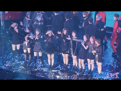 170119 트와이스 시상식 엔딩 직캠 TWICE fancam by Spinel