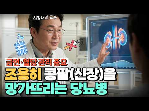 신장내과 명의가 밝히는 콩팥 사수법 "당뇨병, 콩팥(신장)을 노린다!"