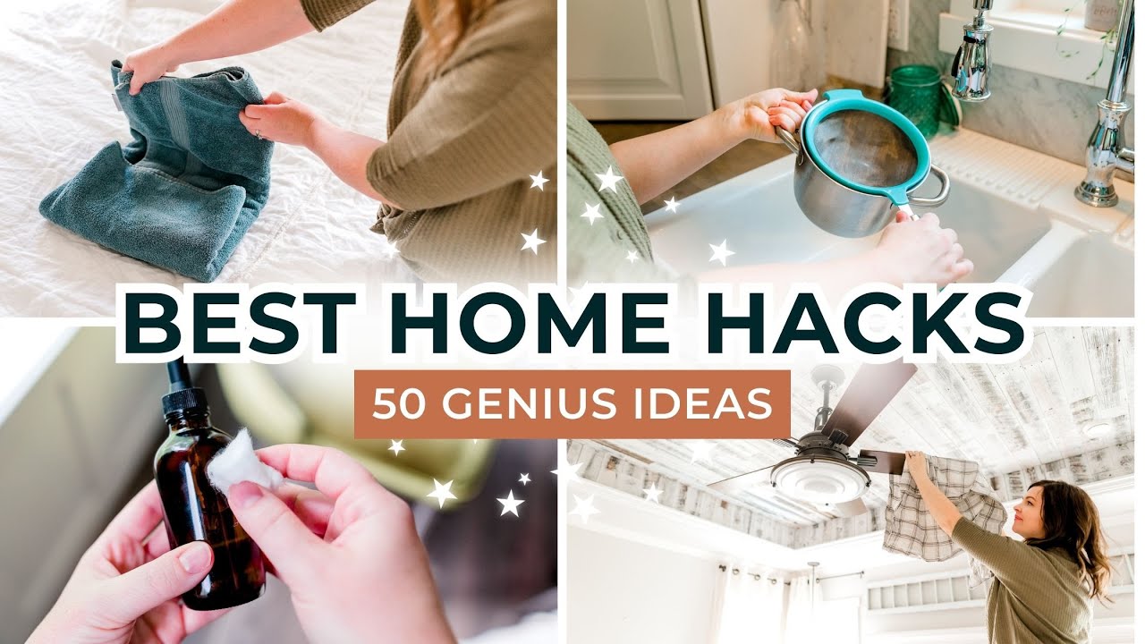 50 Effective Home Hacks You Need to Try NOW!