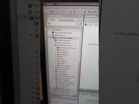 PLC Simatic Programm mit Tia Portal V17