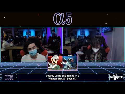 GuyGuy (Luigi) vs Zomba (R.O.B) | Alpha 5 Winners Top 24