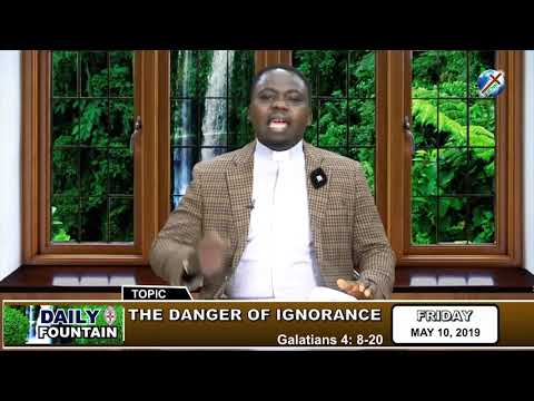 DAILY FOUNTAIN OF MAY 10, 2019 - REV. CANON UGO E'CAREY ROMANUS