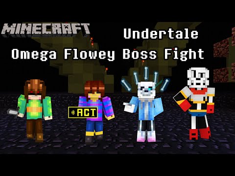WiiLP - A Living Nightmare l Minecraft Omega Flowey Boss Fight