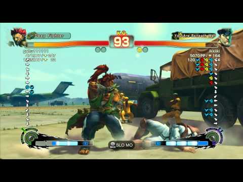 SSF4 AE 2012: galtu (Akuma) vs ikkiiki (Dictator) - Xbox Live Ranked Match