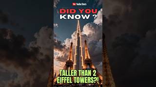 Download lagu Did You Know? It’s Taller Than Two Eiffel Towers Stacked #didyouknow  #burjkhalifa  #scienceshorts mp3