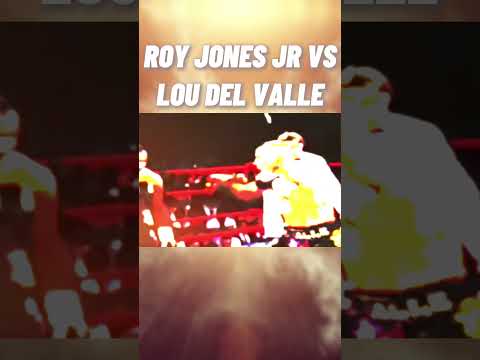 Roy Jones Jr vs Lou Del Valle | Light Heavyweight Unification Showdown | Full Fight Highlights