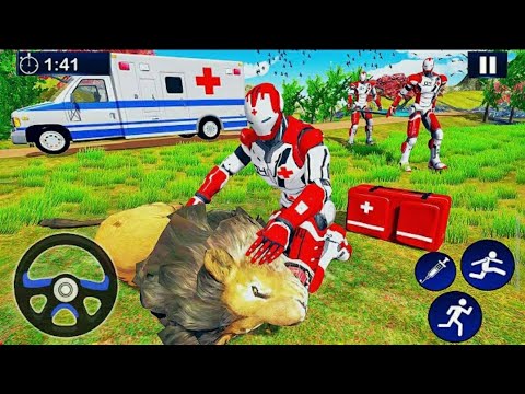 Animal Ambulance rescue and Transport Game - Animal Ambulance Game 2020 - Android GamePlay #7