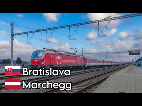 Cabivew Bratislava - Marchegg with Železničná spoločnosť Slovensko ZSSK