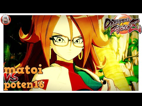 DBFZ matoi vs poten16 - (21, Bardock, GokuSSJ) vs (Vegetto, Gogeta, GokuUI)