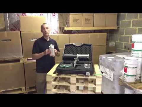 MC Chemicals FastPack resin injection system.