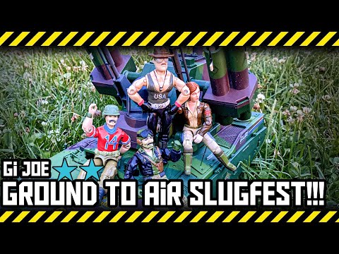 Ground to Air Slugfest - A Gi Joe action figure movie