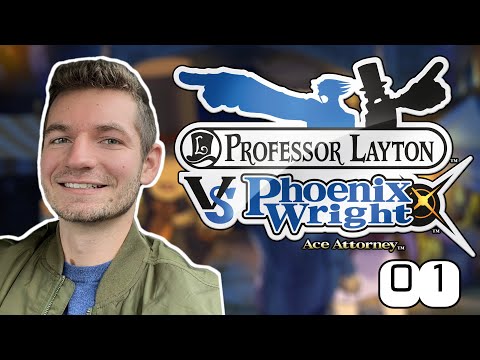 Let's Play Professor Layton vs. Phoenix Wright: Ace Attorney (BLIND) - 01