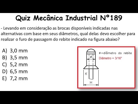 Quiz Mecânica Industrial -