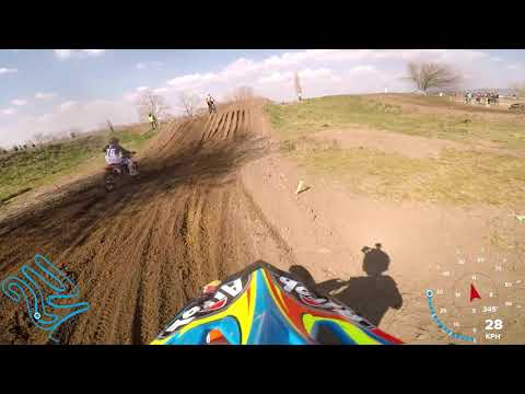 Esztergom Motocross OB 2019  Élsport 2.Osztály 1.futam. Rajt+1 Kör. (MX1 összetett: 9.hely)