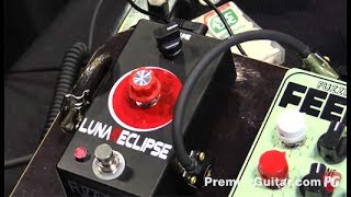 Video thumbnail for SNAMM '17 - Fuzzrocious LunaReclipse Demo by Premier Guitar