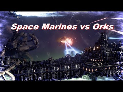 Space Marines vs Orks! Rank 122, Heroic Difficulty, 1500 Points - Battlefleet Gothic Armada