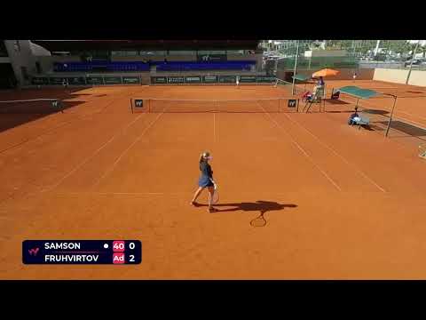 Laura Samson [5] (CZE) vs Brenda Fruhvirtova [WC] (CZE) // 2-6 6-2 4-0 RET / W50 Heraklion 2nd Round