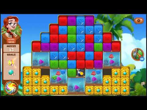 Lost Island Blast Adventure Level 1611 - NO BOOSTERS 🏝️ | SKILLGAMING ✔️