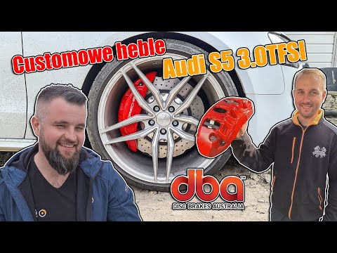 DZB Brake Systems feat. Vag4You - customowy układ hamulcowy Audi S5 z DBA Disc Brakes