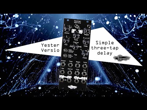 Introducing Yester Versio: A simple delay with wavefolding, pitch shifting, and tempo syncing