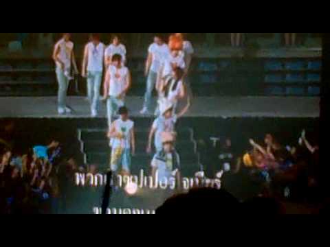 [Fancam] 091128 Super Show II in Thailand - Marry U (main Kyuhyun) + Ending
