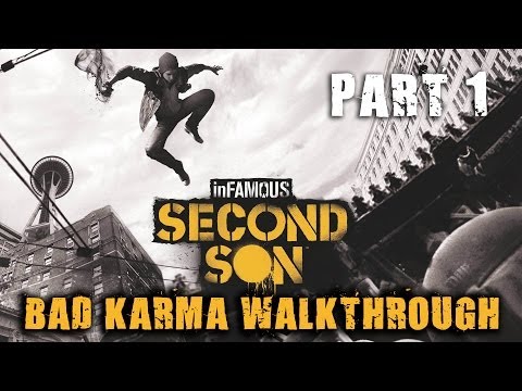 Infamous: Second Son Walkthrough  Expert Difficulty  Part 1 HD