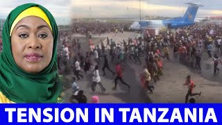 Download lagu Suluhu to flee Tanzania after Gen Z's invaded the Airport  mp3