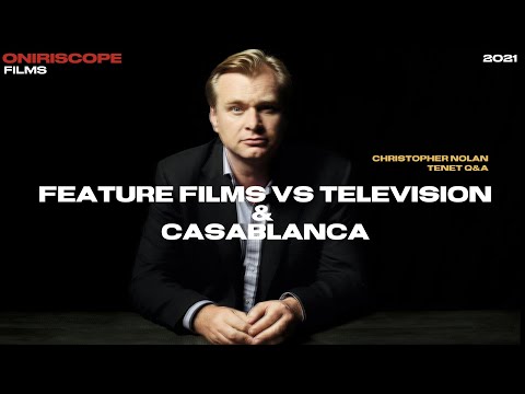 Cinema VS TV | Chris Nolan - Q&A