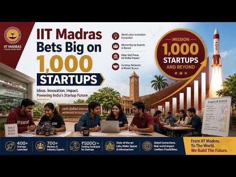 IIT Madras Bets Big on 1,000 Startups