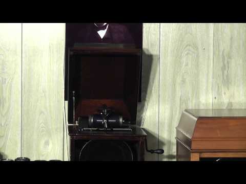 Edison blue amberol cylinder 3358 - Spirit of America by NY Military Band