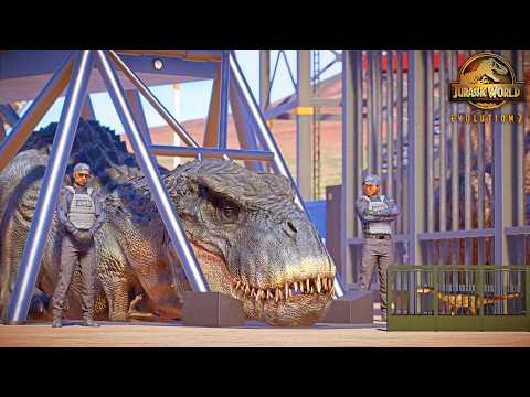 ALL DINOSAURS & REPTILES IN CAGES | UNETHICAL INGEN FACILITY | JURASSIC WORLD EVOLUTION 2