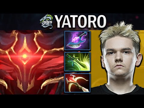 Shadow Fiend Dota 2 Gameplay Spirit.Yatoro with Insane 37 Kills - TI12