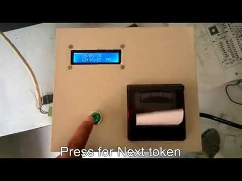 Wired Token Dispenser (Manual Cutter)