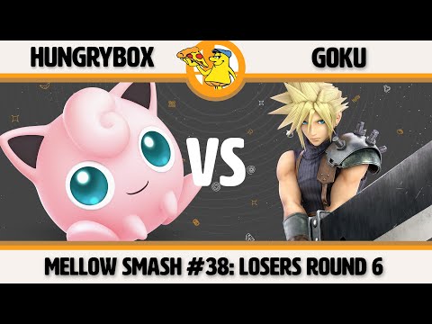 Mellow Mushroom SSBU #38 - Hungrybox (Jigglypuff) vs Goku (Cloud) Smash Ultimate Losers Round 6