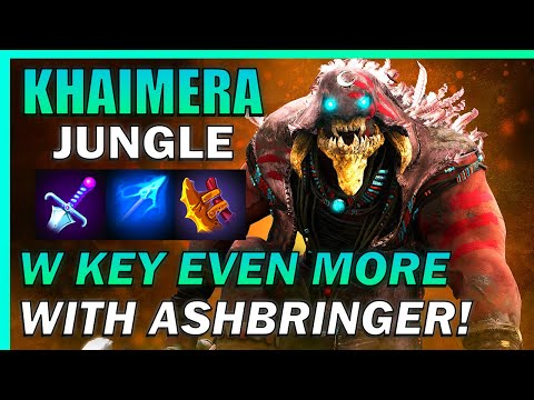 The comeback of ASHBRINGER KHAIMERA with the NEW ITEM REWORK! - Predecessor Jungle Gameplay