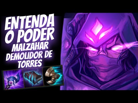 ENTENDA O PODER DO MALZAHAR DEMOLIDOR DE TORRES ! INVOQUEI O VAZIO INTEIRO PARA LEVAR AS TORRES !