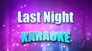 Az Yet &amp; Peter Cetera - Last Night (Karaoke &amp; Lyrics)