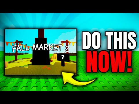 10 Things YOU NEED TO DO Before FALL MARKET 2 UPDATE in Grow a Garden!