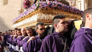 preview picture of video 'Nuestro Padre Jesús de las Tres Caidas. Salida. Miércoles Santo. Semana Santa de Loja 2014'