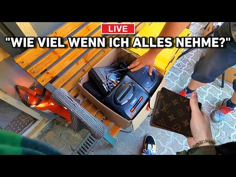 Ich war auf einem Garagen Flohmarkt...Können wir hier Geld machen?